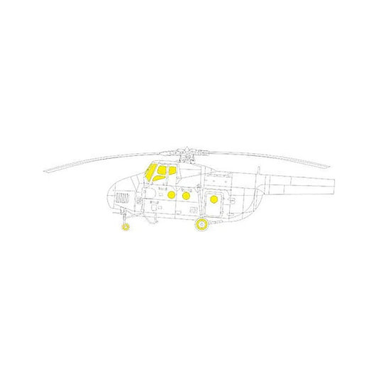 eduard ex961 1 48 mask mi 4a tface canopy mask set for trumpeter