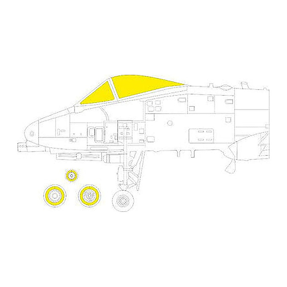 eduard ex964 1 48 mask a 10c tface canopy mask set for academy