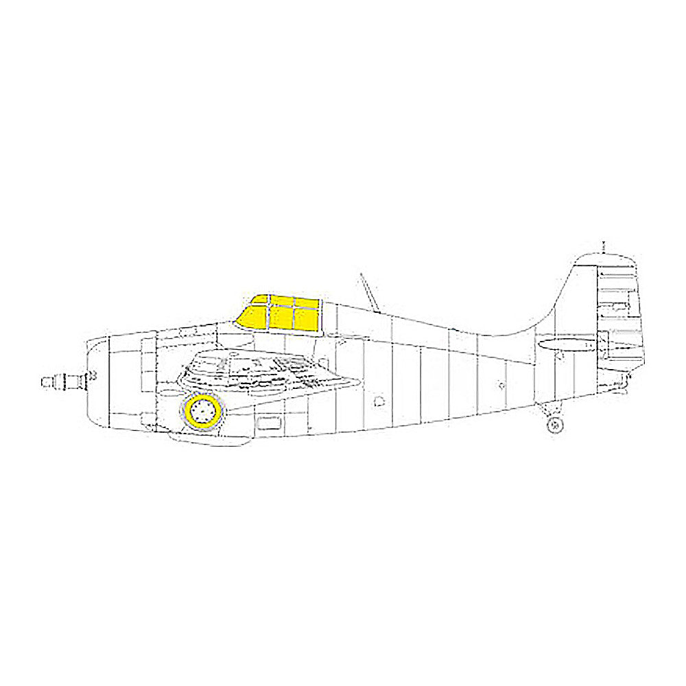 eduard ex965 1 48 mask fm 2 wilder cat wildcat tface for eduard