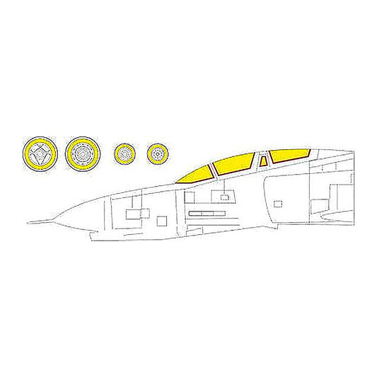 eduard ex973 1 48 f 4g tface canopy mask set