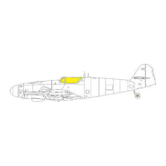 eduard ex976 1 48 bf 109k tface canopy mask set