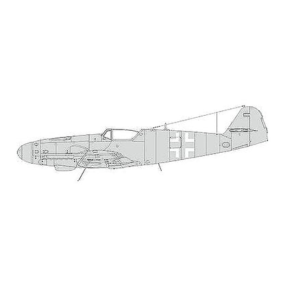eduard ex985 1 48 bf 109k national insignia