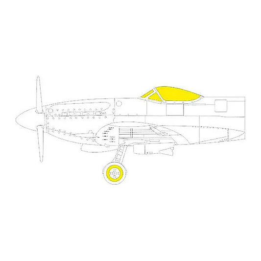 eduard ex992 1 48 seafire f xvii tface canopy mask set mask