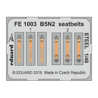 eduard fe1003 1 48 seatbelts steel for hasegawa