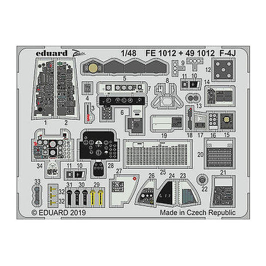 eduard fe1012 1 48 f 4j 1 48