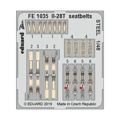 eduard fe1035 1 48 il 28t seatbelts steel for bobcat