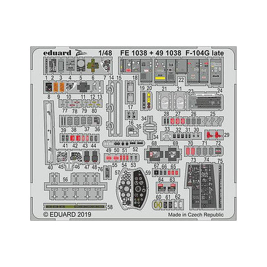 eduard fe1038 1 48 f 104g late for kinetic