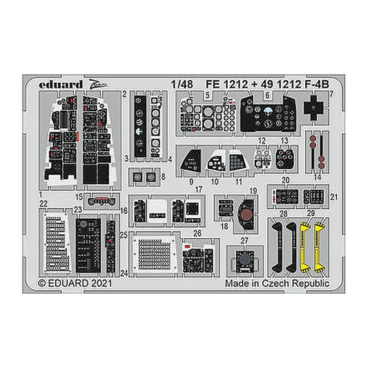 eduard fe1212 1 48 f 4b 1 48