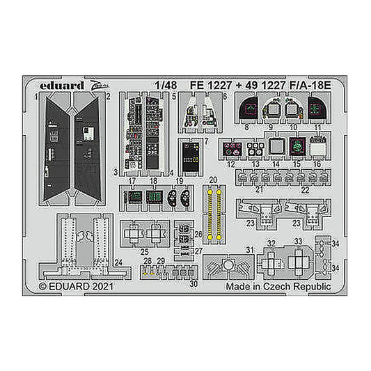 eduard fe1227 1 48 f a 18e 1 48
