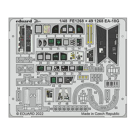 eduard fe1268 1 48 ea 18g hobby boss