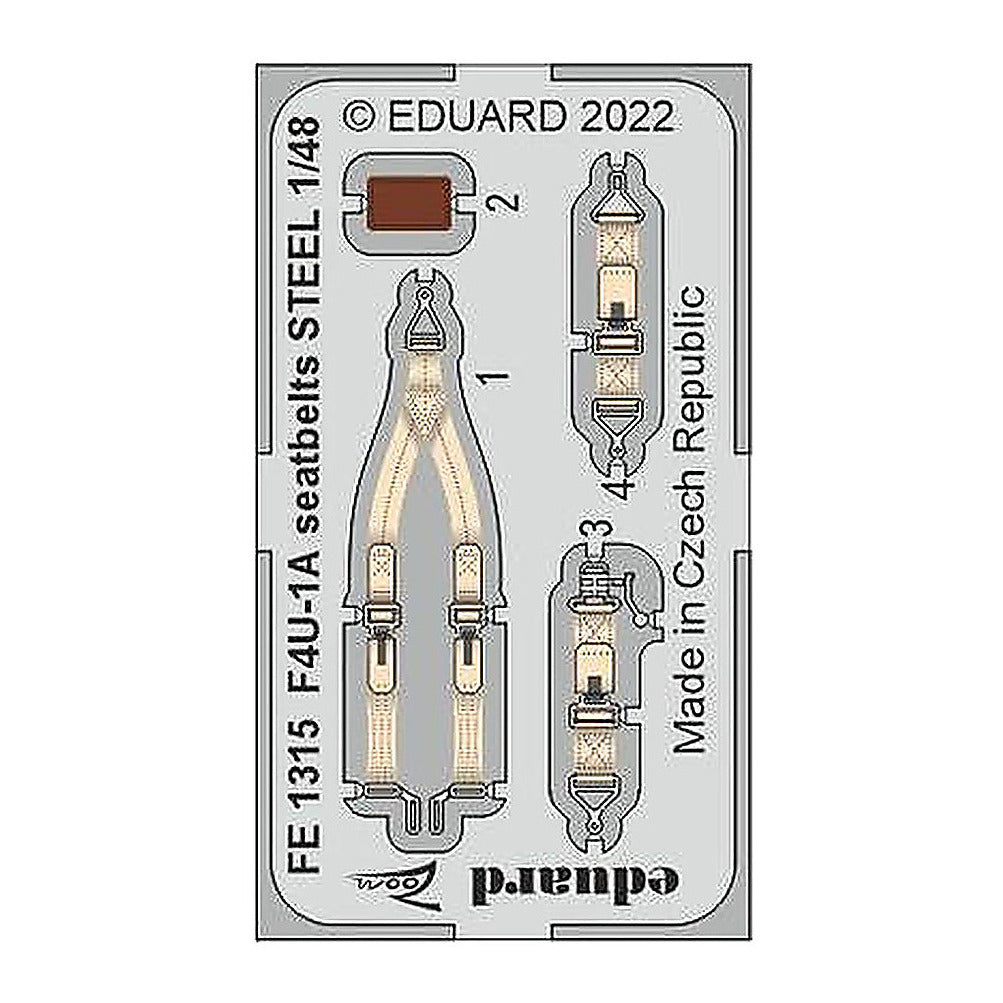 eduard fe1315 1 48 seatbelts steel for hobby boss