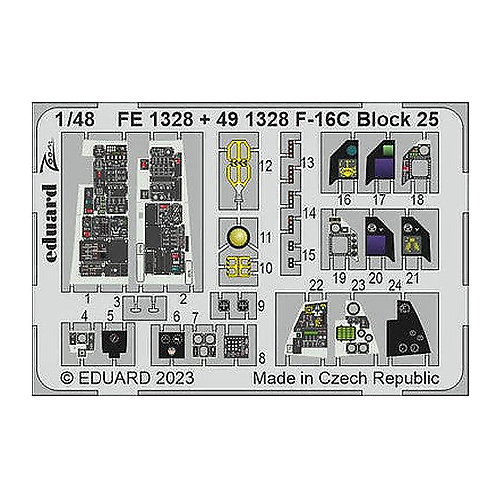 eduard fe1328 1 48 f 16c block 25 kinetic