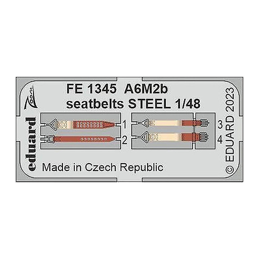 eduard fe1345 1 48 seatbelts steel for academy