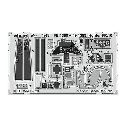 eduard fe1389 1 48 hunter fr 10 fe1389