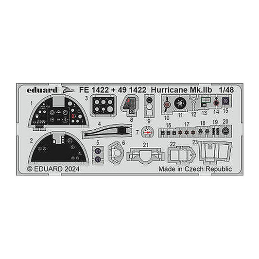eduard fe1422 1 48 hurricane mk iib for arma hobby