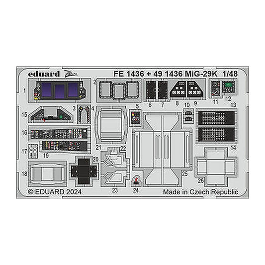 eduard fe1436 1 48 mig 29k pe