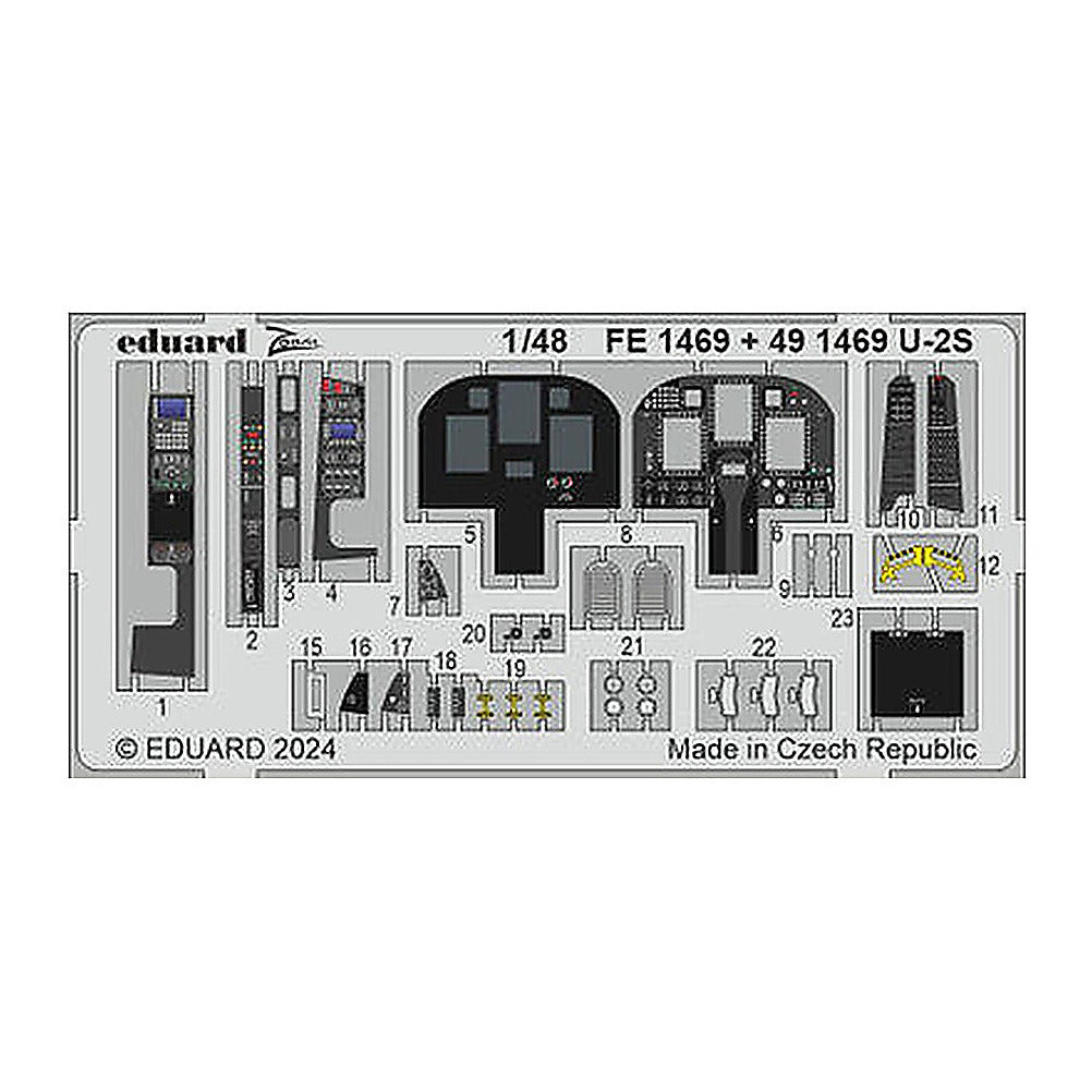 eduard fe1469 1 48 u 2s zoom setfor hobby boss zoom photo etch set