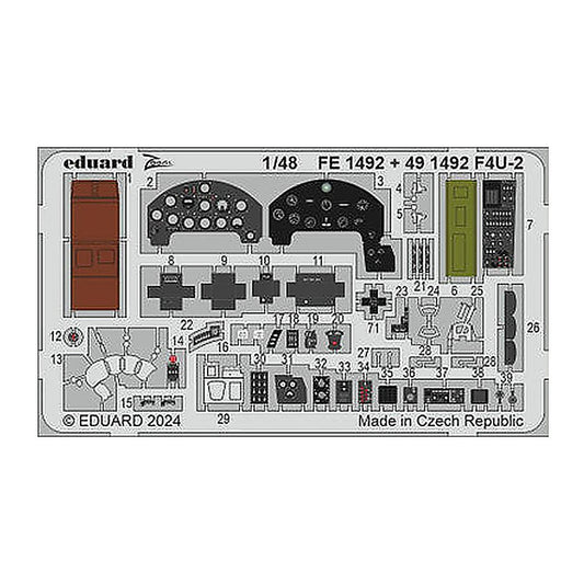 eduard fe1492 1 48 zoom set for hobby boss zoom photo etch set