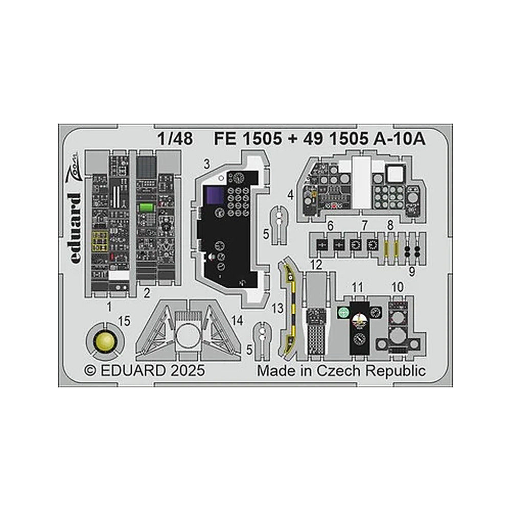 eduard fe1505 1 48 a 10a zoom set for great wall hobby kit