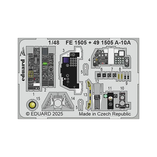 eduard fe1505 1 48 a 10a zoom set for great wall hobby kit