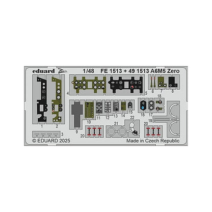 eduard fe1513 1 48 zero zoom set for fine molds kit zoom photo etch