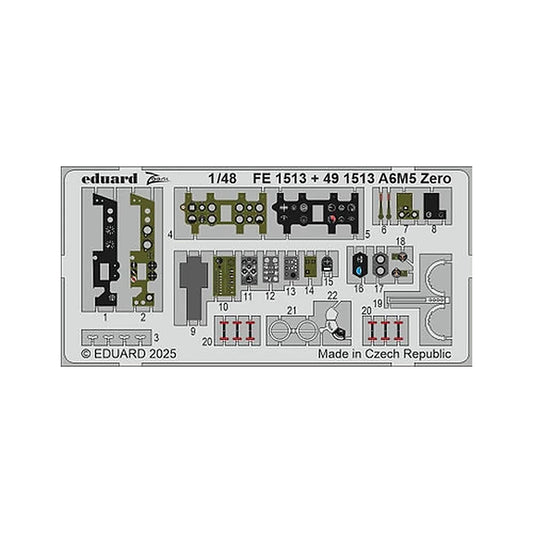eduard fe1513 1 48 zero zoom set for fine molds kit zoom photo etch