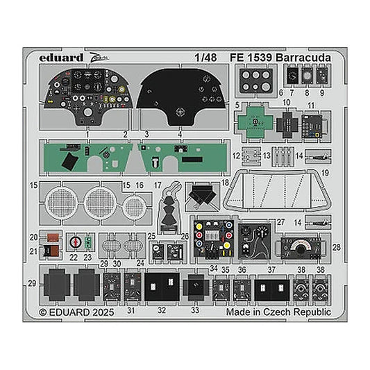 eduard fe1539 1 48 barracuda
