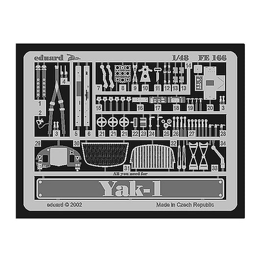 eduard fe166 1 48 yak 1 for accurate miniatures