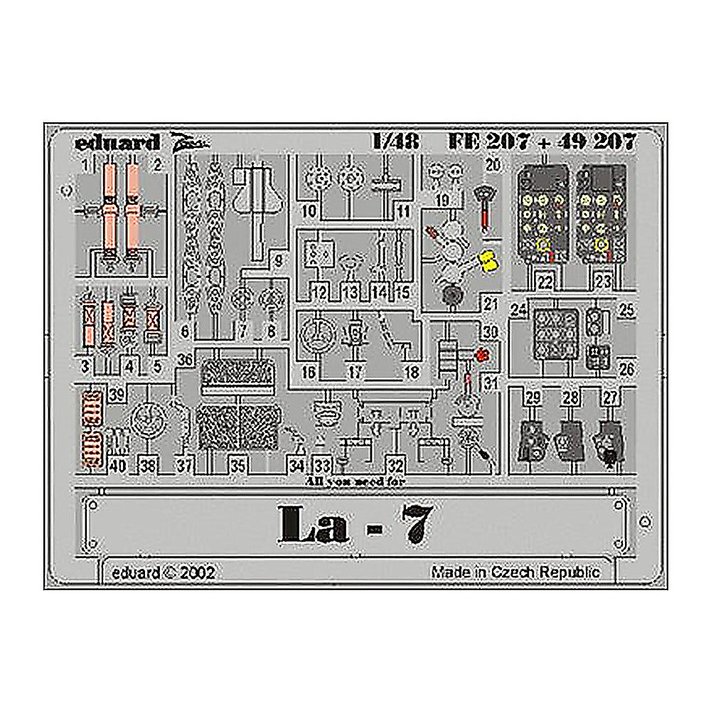 eduard fe207 1 48 lavochkin la 7 for gavia eduard