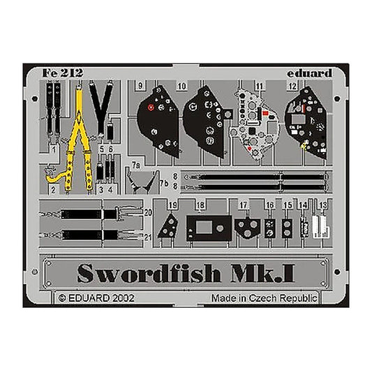 eduard fe212 1 48 swordfish mk i for tamiya