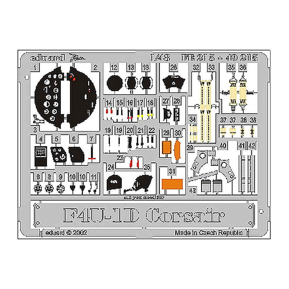 eduard fe215 1 48 photo etch interior detail set for tamiya