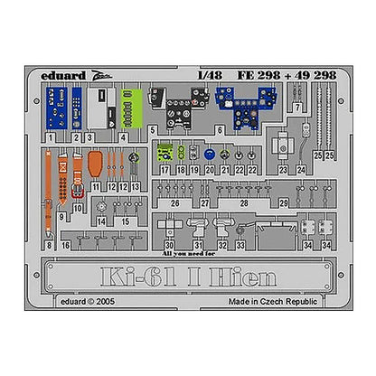 eduard fe298 1 48 ki 61 i hien for hasegawa