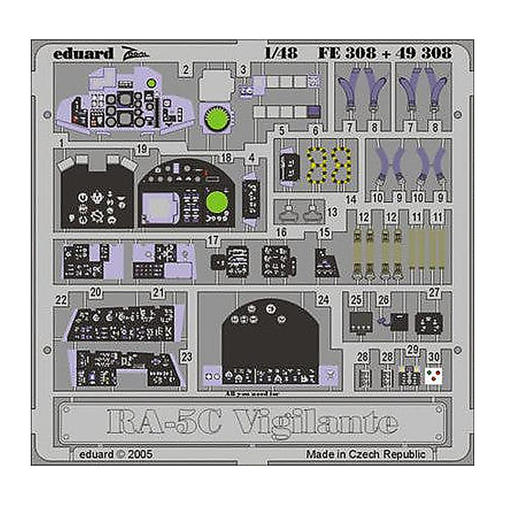 eduard fe308 1 48 ra 5c vigilante for trumpeter