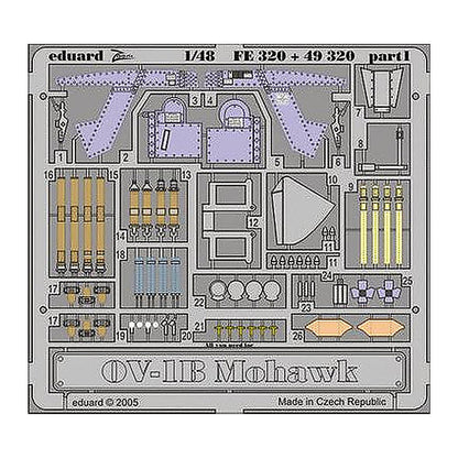 eduard fe320 1 48 ov 1b for roden photo etch detail set