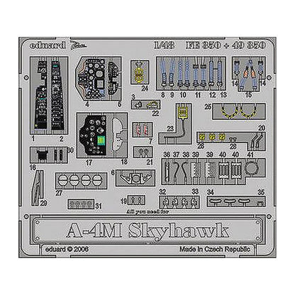 eduard fe350 1 48 a 4m for hasegawa photo etch detail set