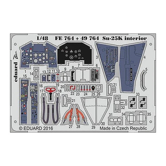 eduard fe764 1 48 su 25k interior for sm r