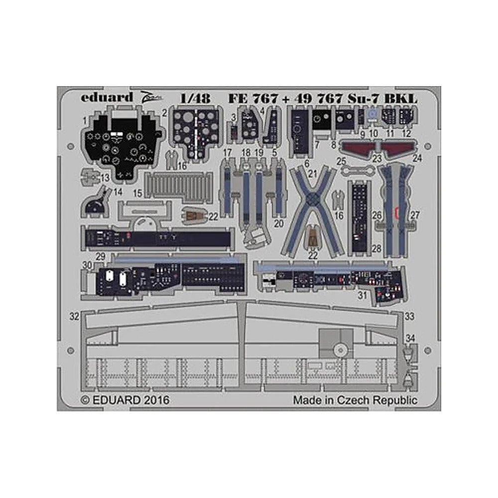 eduard fe767 1 48 su 7 for sm r photo etch detail set