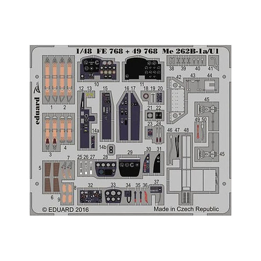 eduard fe768 1 48 me 262b 1a u1 for hobby boss