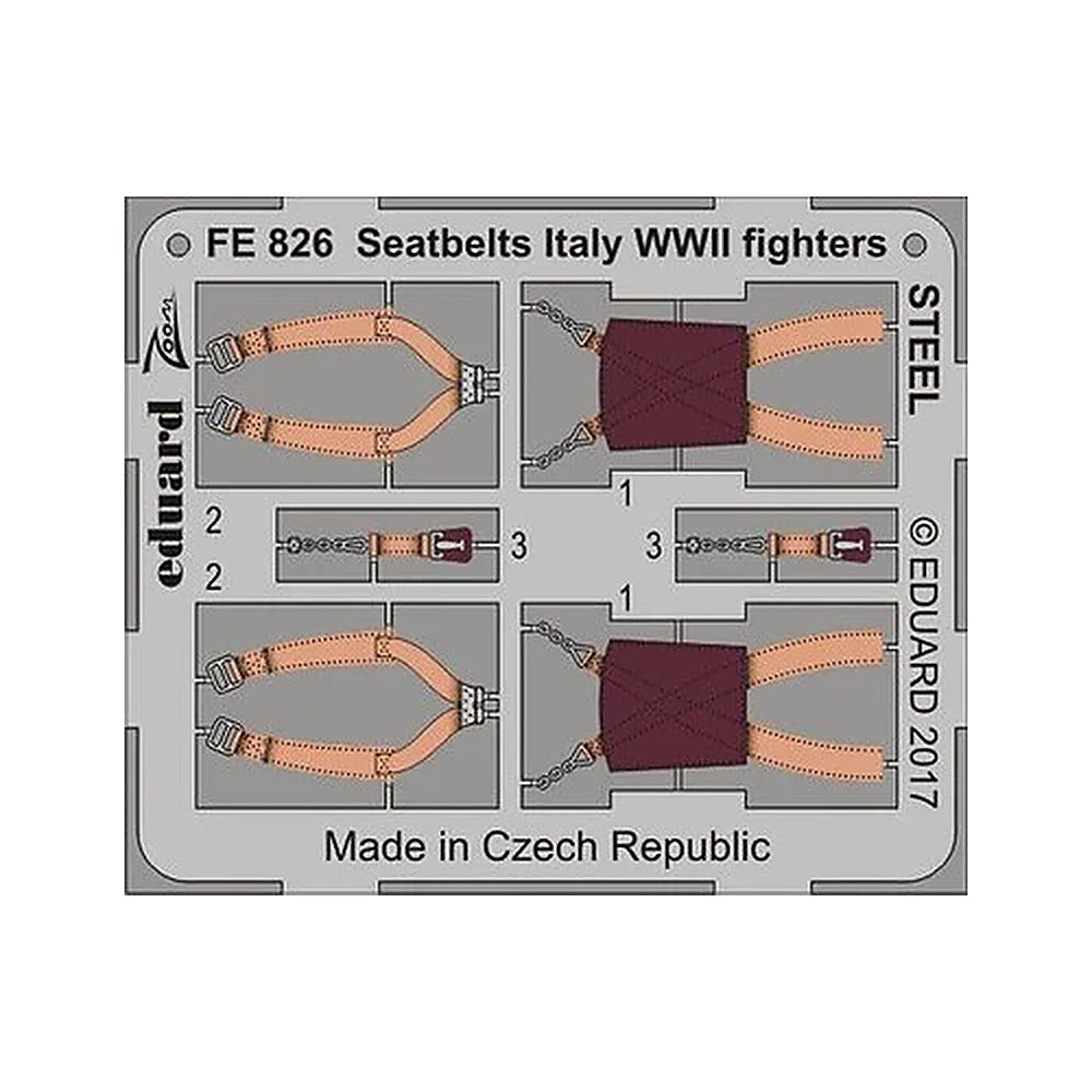 eduard fe826 1 48 seatbelts italy wwii fighters steel