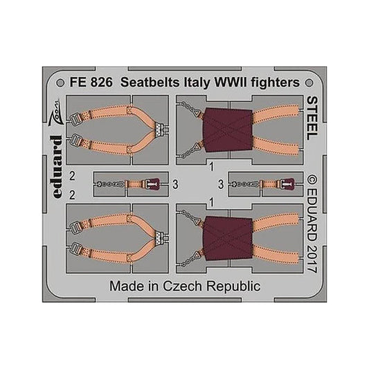 eduard fe826 1 48 seatbelts italy wwii fighters steel