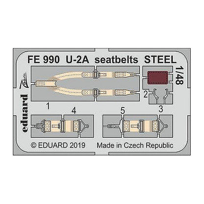 eduard fe990 1 48 u 2a seatbelts steel for afv club