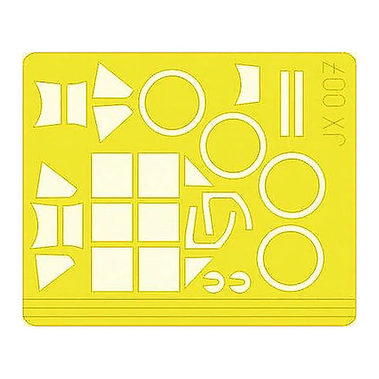 eduard jx007 1 32 mask bf 109g 6 for hasegawa canopy mask set