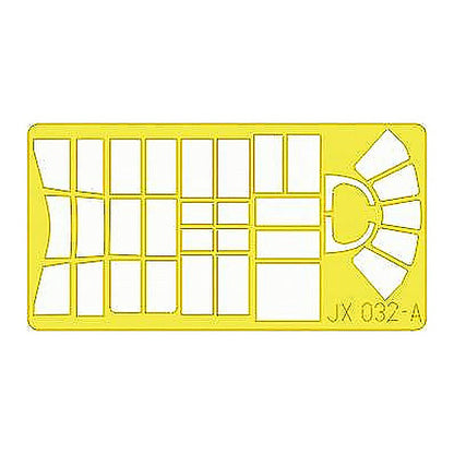 eduard jx032 1 32 tbf tbm masking sheet for trumpeter canopy mask