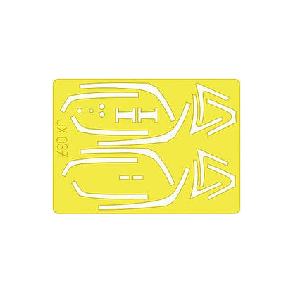eduard jx037 1 32 f 16 cj fighting falcon masking sheet canopy mask