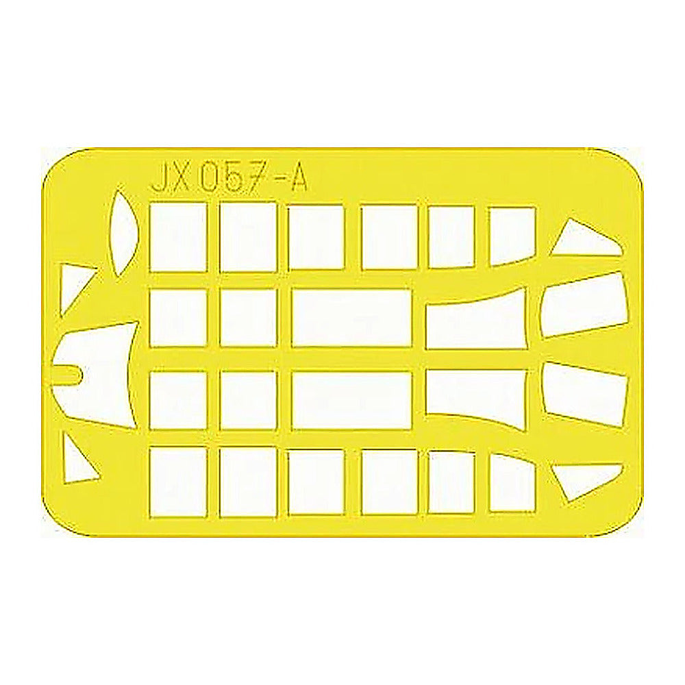 eduard jx057 1 32 sbd 1 2 dauntless masking sheet for trumpeter
