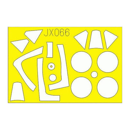 eduard jx066 1 32 p 47d 25 thunderbolt masking sheet for hasegawa