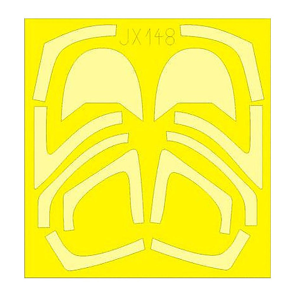 eduard jx148 1 32 bae hawk 100 128 paint mask canopy mask set