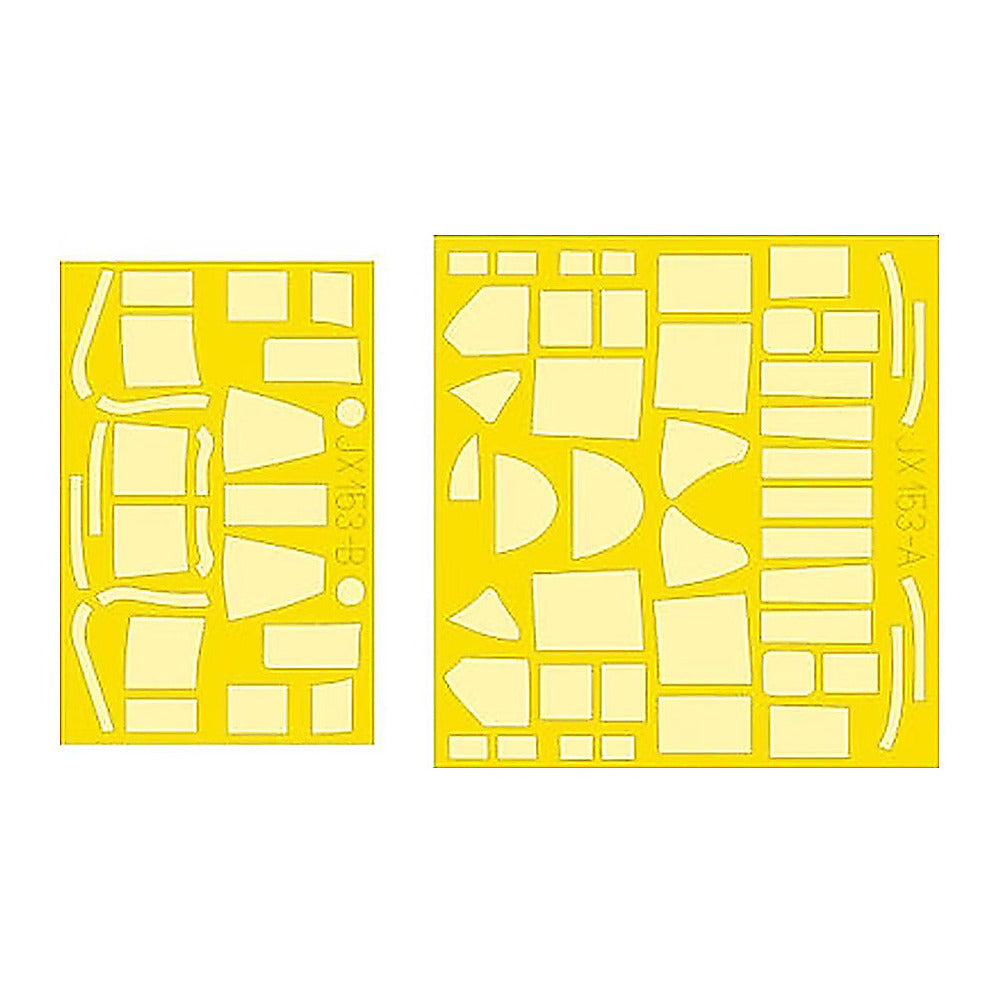 eduard jx153 1 32 p 61 a b black widow masking sheet for hobby boss