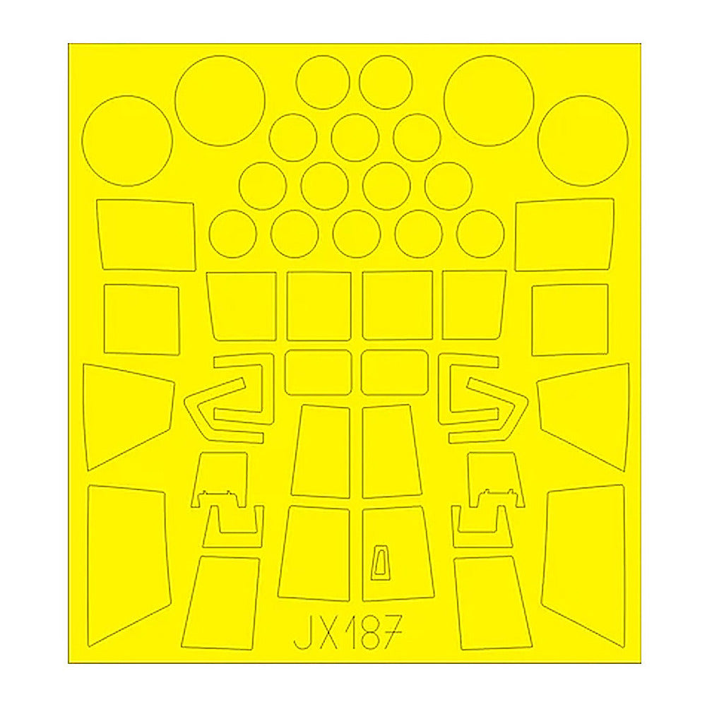 eduard jx187 1 32 paint mask for bronco models a s 51 horsa glider