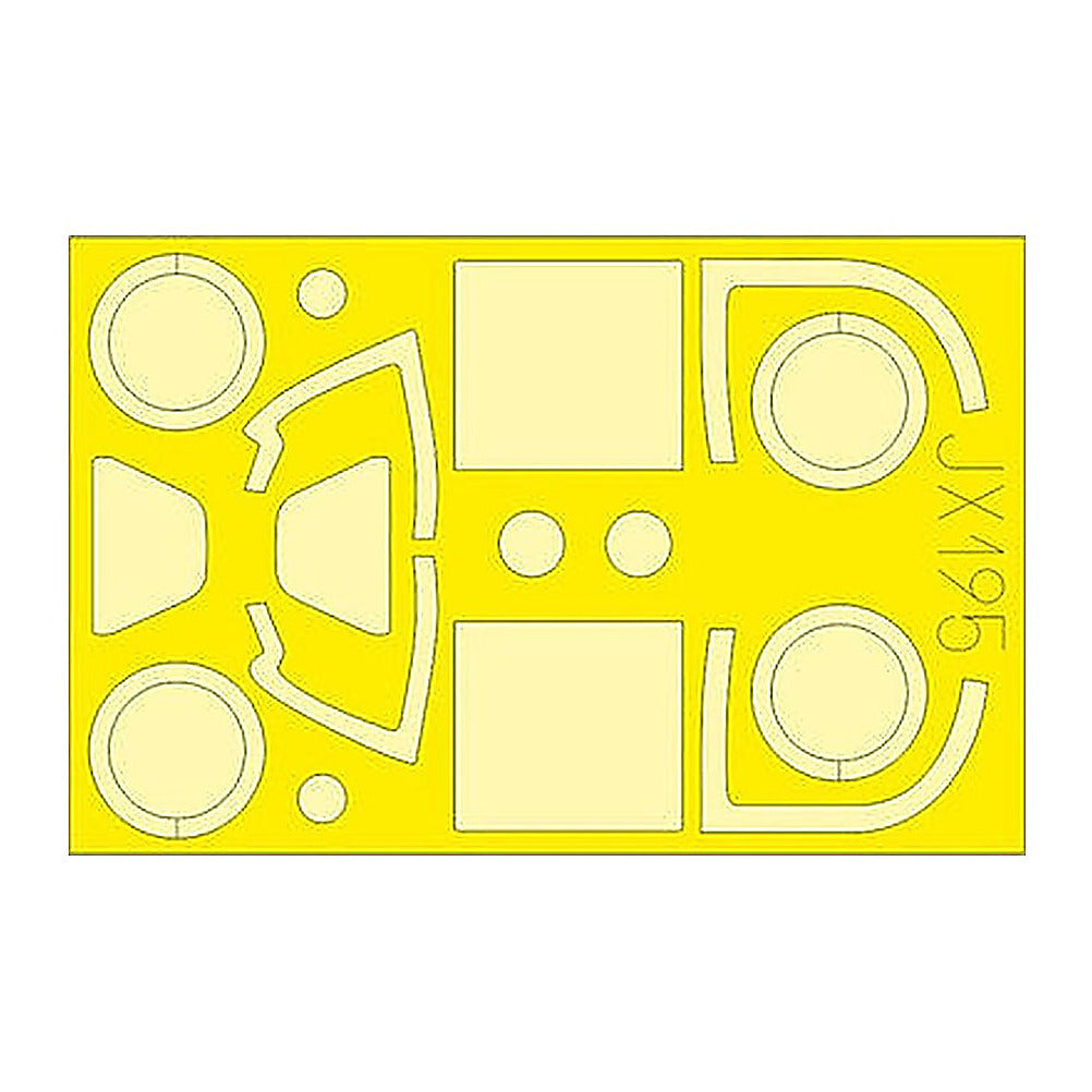 eduard jx195 1 32 mask yak 3for special hobby canopy mask set